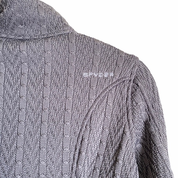 Spyder Women's Major Cable Stryke Jacket Full Zip - Picture 9 of 11